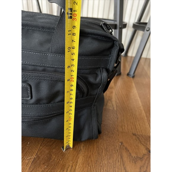 Brand New TUMI Ballistic Nylon/Leather Weekender Duffle Bag - Picture 12 of 14